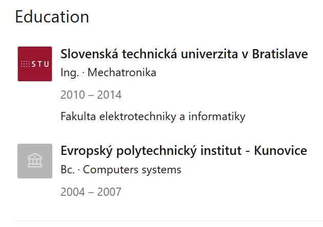 STU Mechatronika